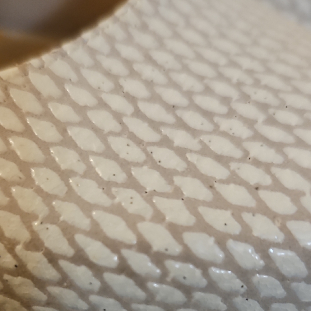 BCBGeneration Textured Cream Heels - Picture 3 of 9